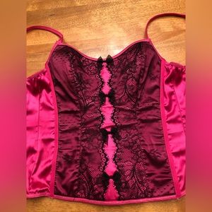 Victoria’s Secret pink corset size small